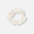 Vit scrunchie med strass