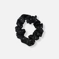 Svart scrunchie med strass
