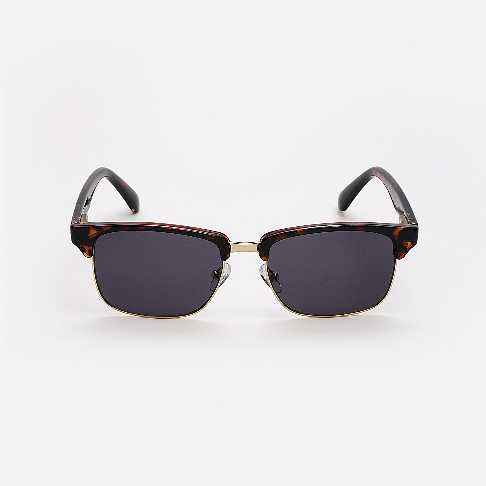 Solglasögon dam Retro,  svart glas & melerade bågar