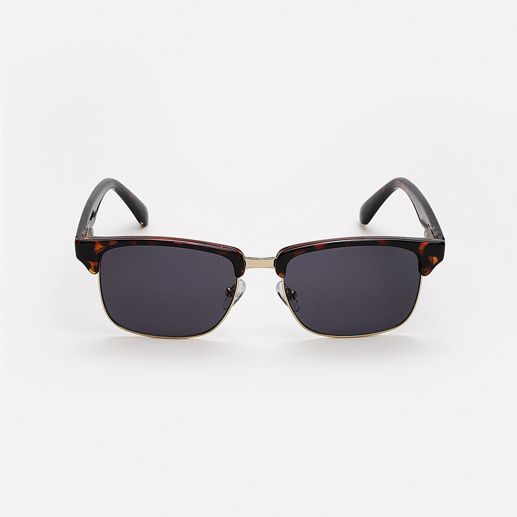 Solglasögon dam Retro,  svart glas & melerade bågar