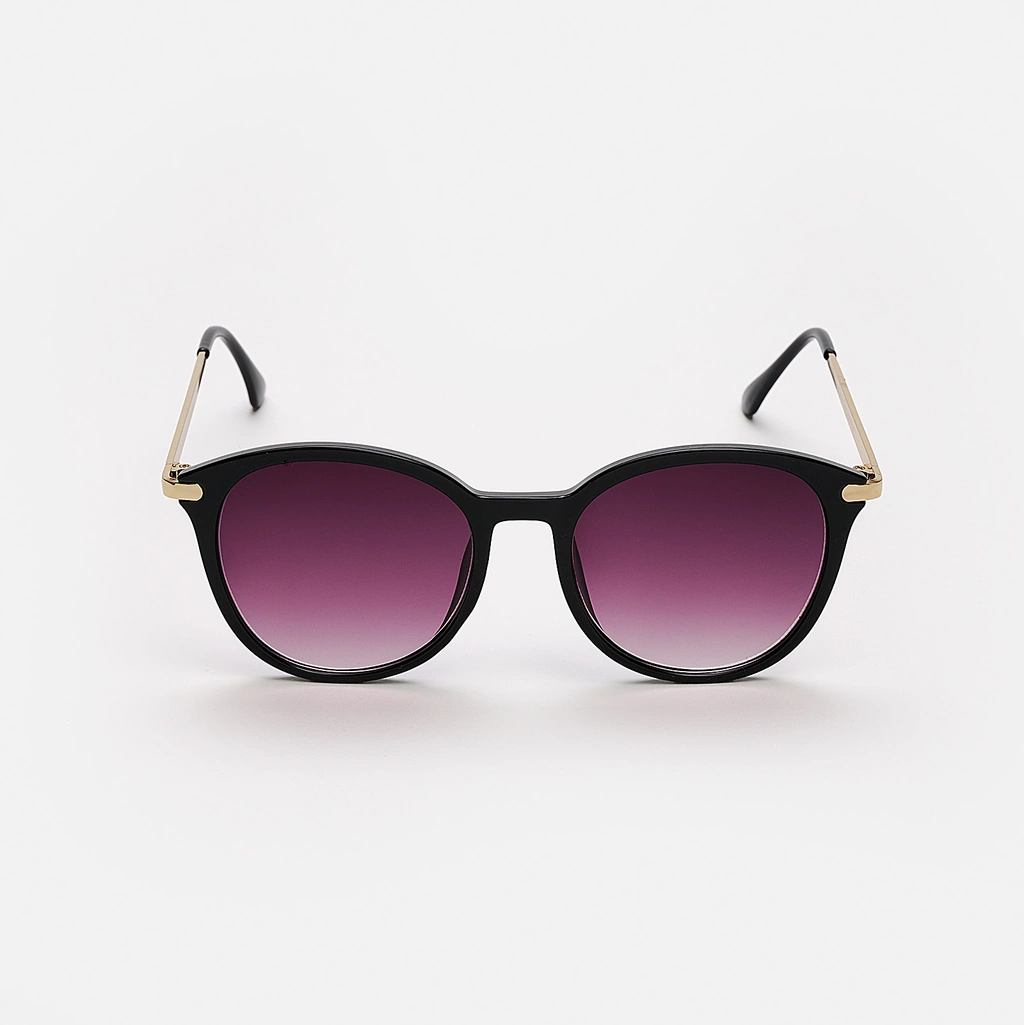 Solglasögon dam Cat Eye, svarta bågar