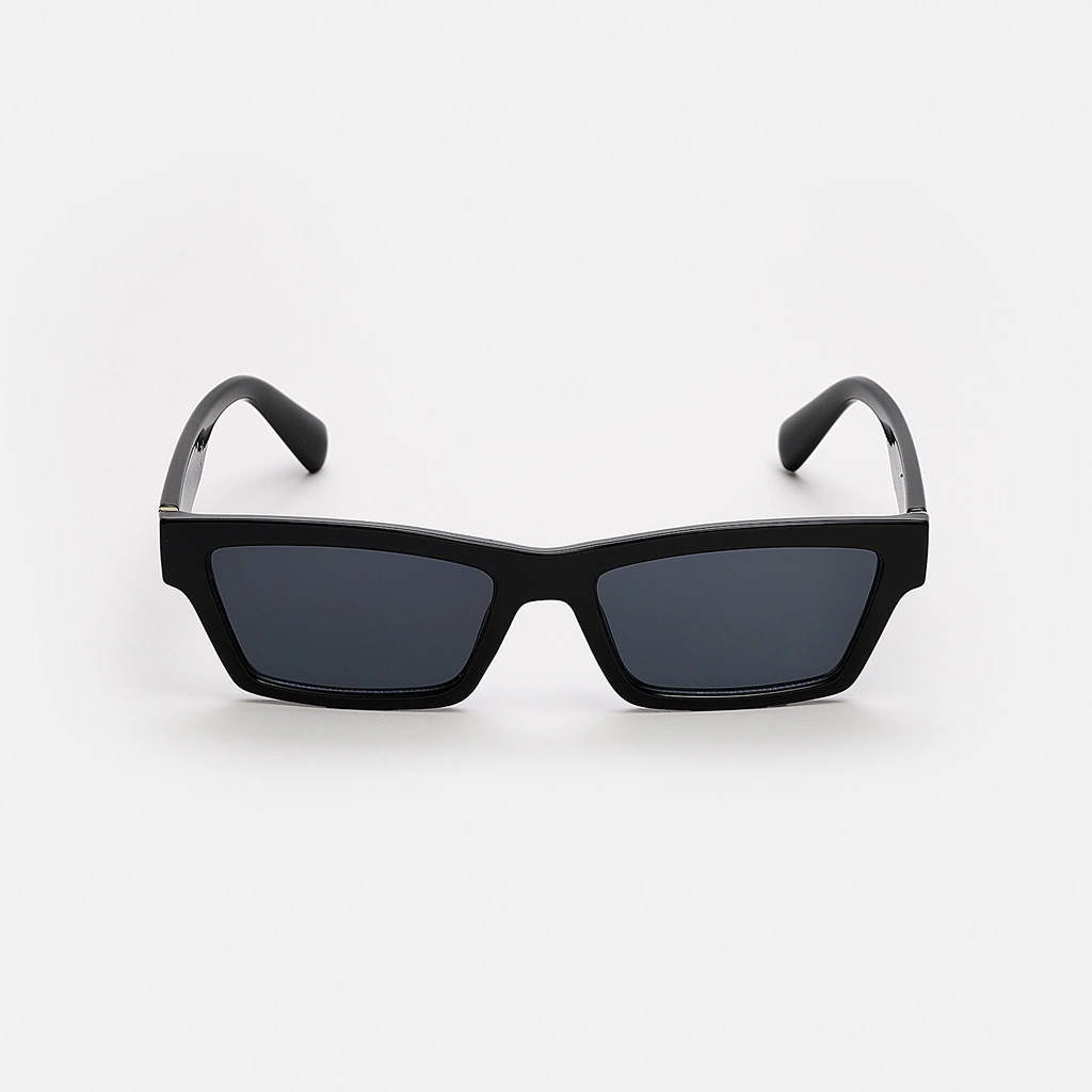 Solglasögon unisex Classic, svarta bågar