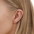 6 guldfärgade studs - olika motiv 4