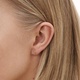6 guldfärgade studs - olika motiv 4