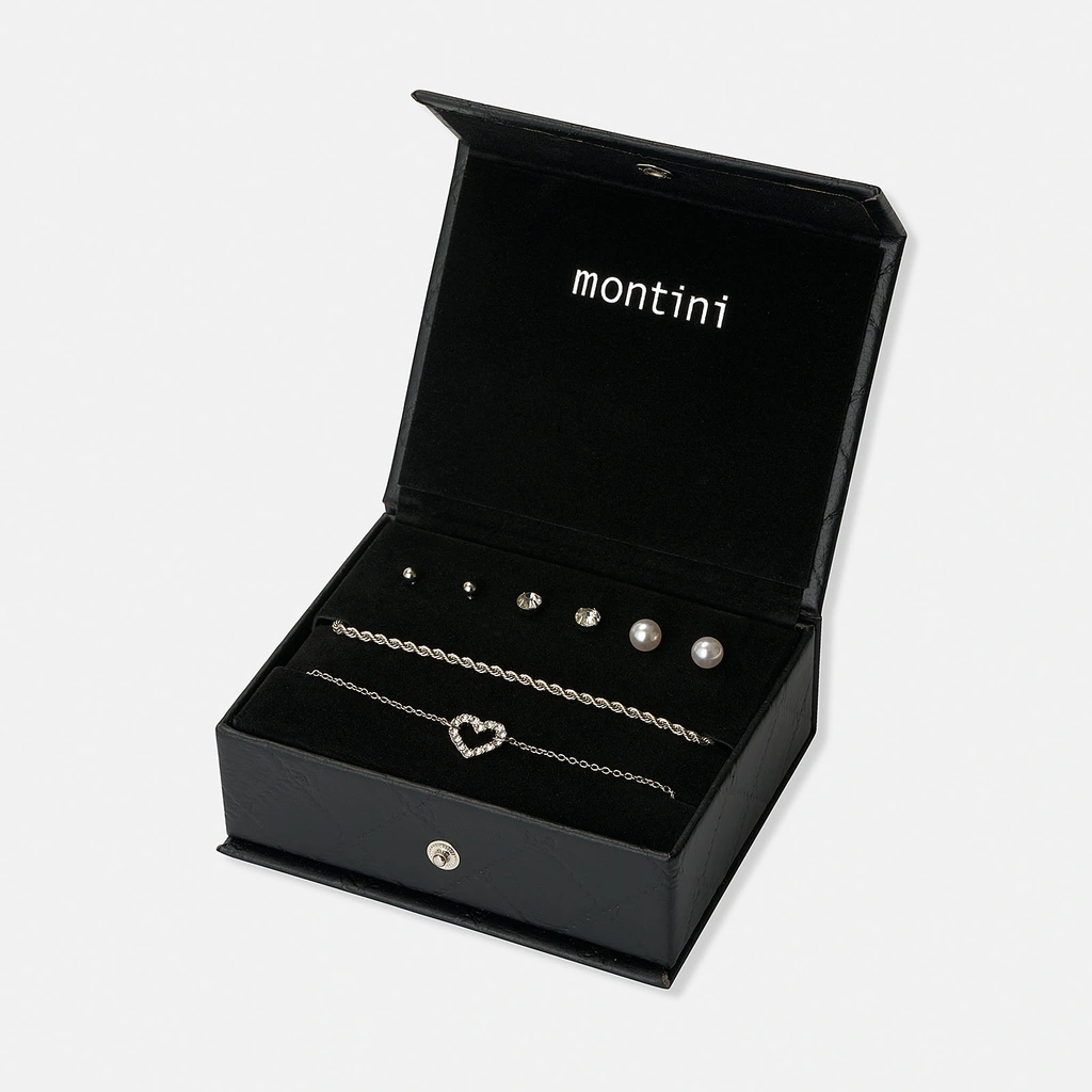 Smyckeset med armband & örhängen