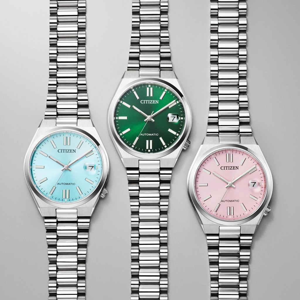 Citizen Tsuyosa automatisk - stål/rosa 37mm NJ0200-50Z