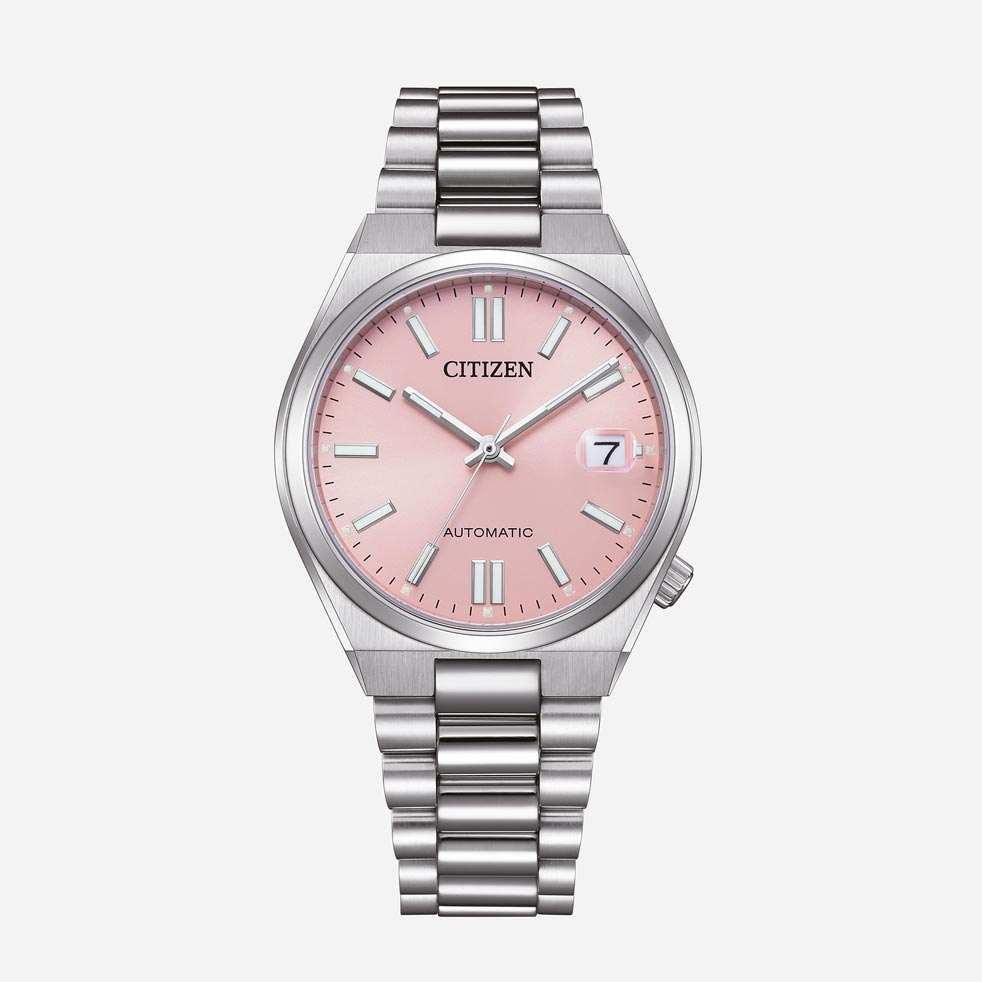 Citizen Tsuyosa automatisk - stål/rosa 37mm NJ0200-50Z