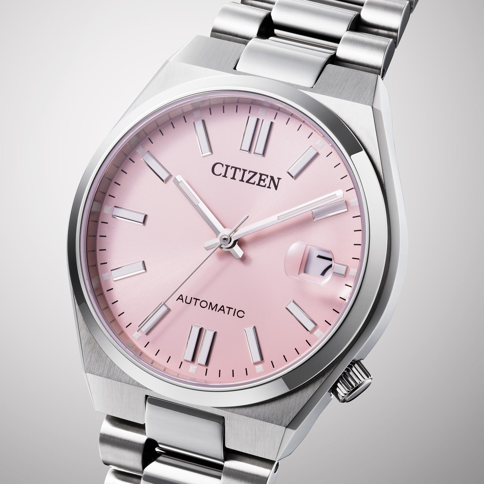 Citizen Tsuyosa automatisk - stål/rosa 37mm NJ0200-50Z