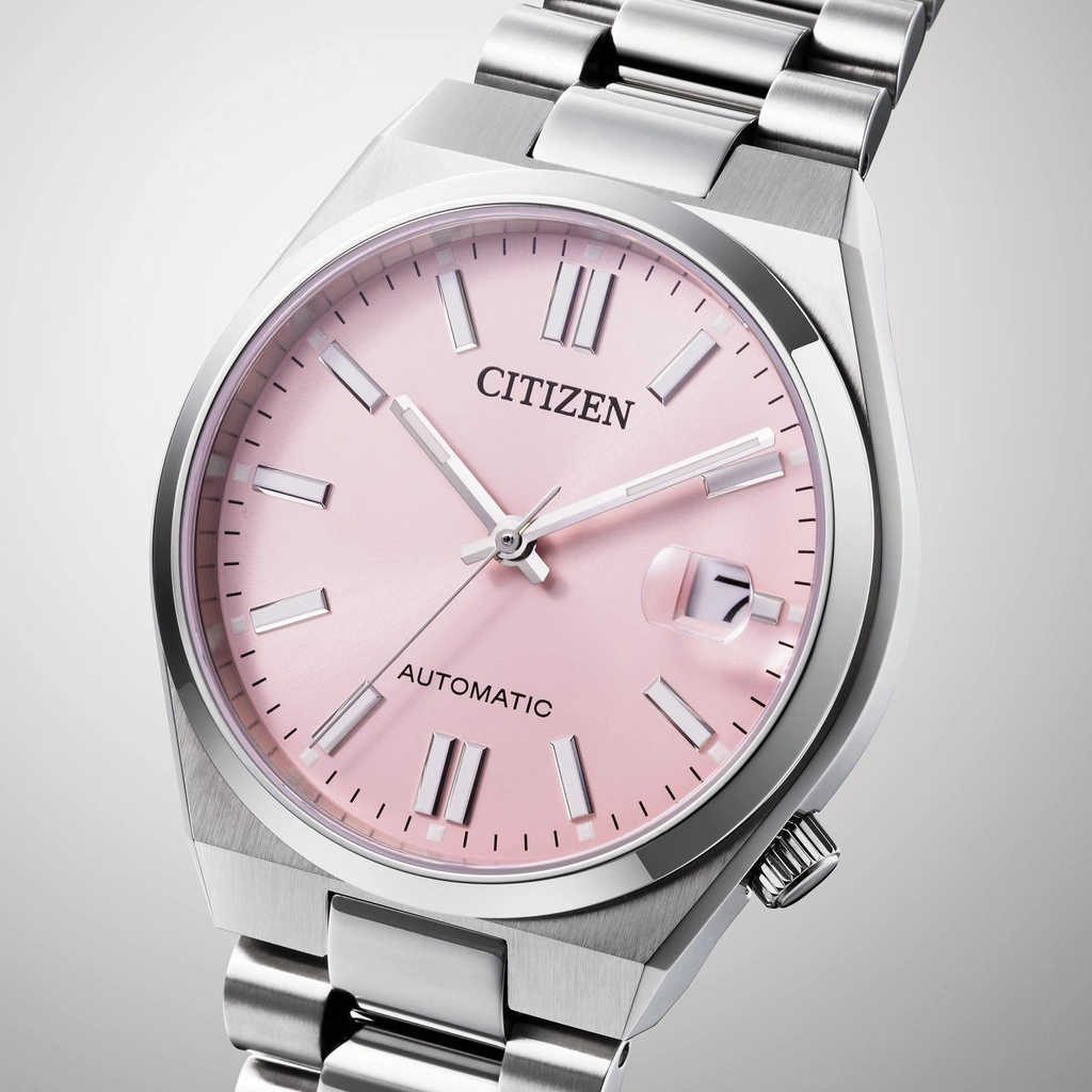 Citizen Tsuyosa automatisk - stål/rosa 37mm NJ0200-50Z