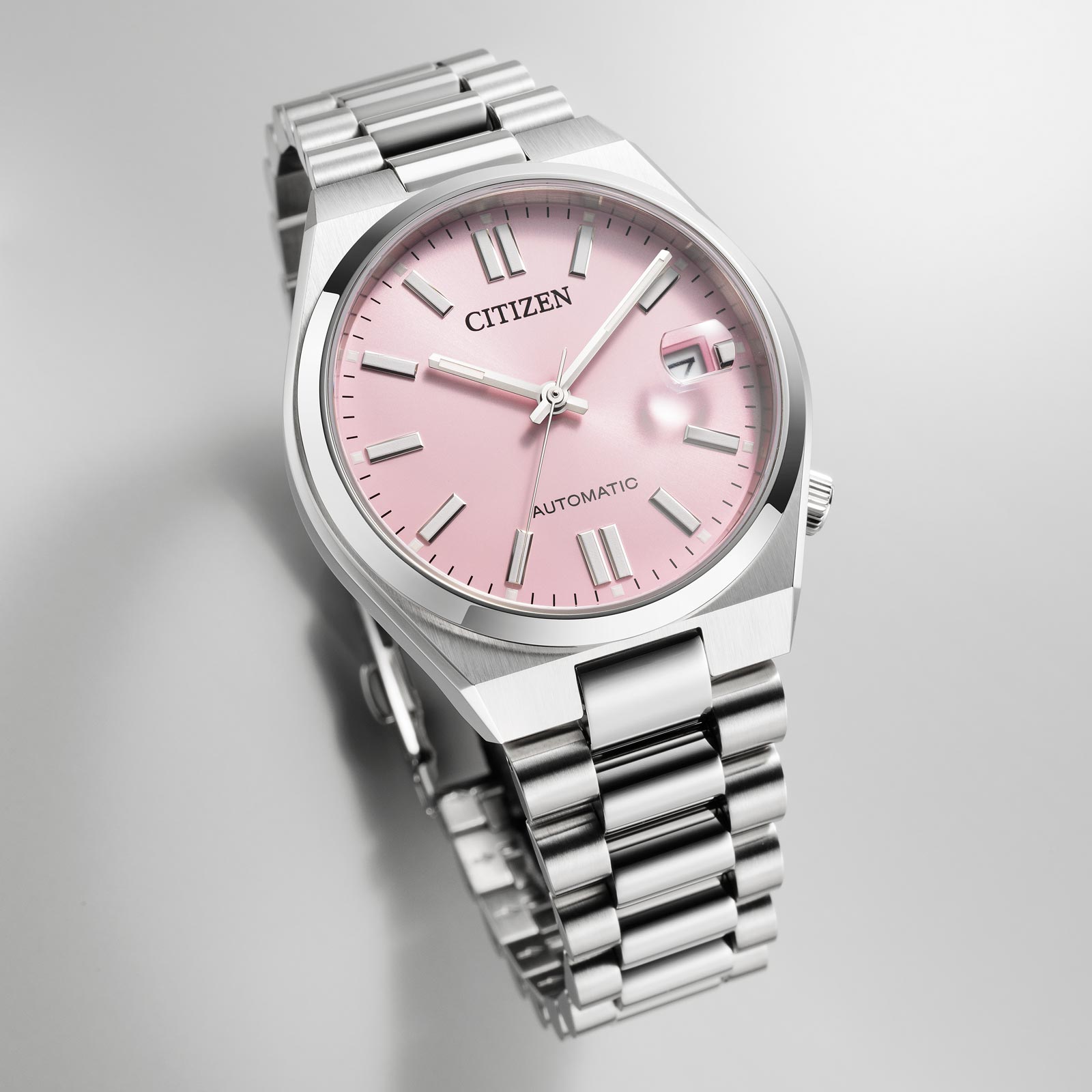 Citizen Tsuyosa automatisk - stål/rosa 37mm NJ0200-50Z