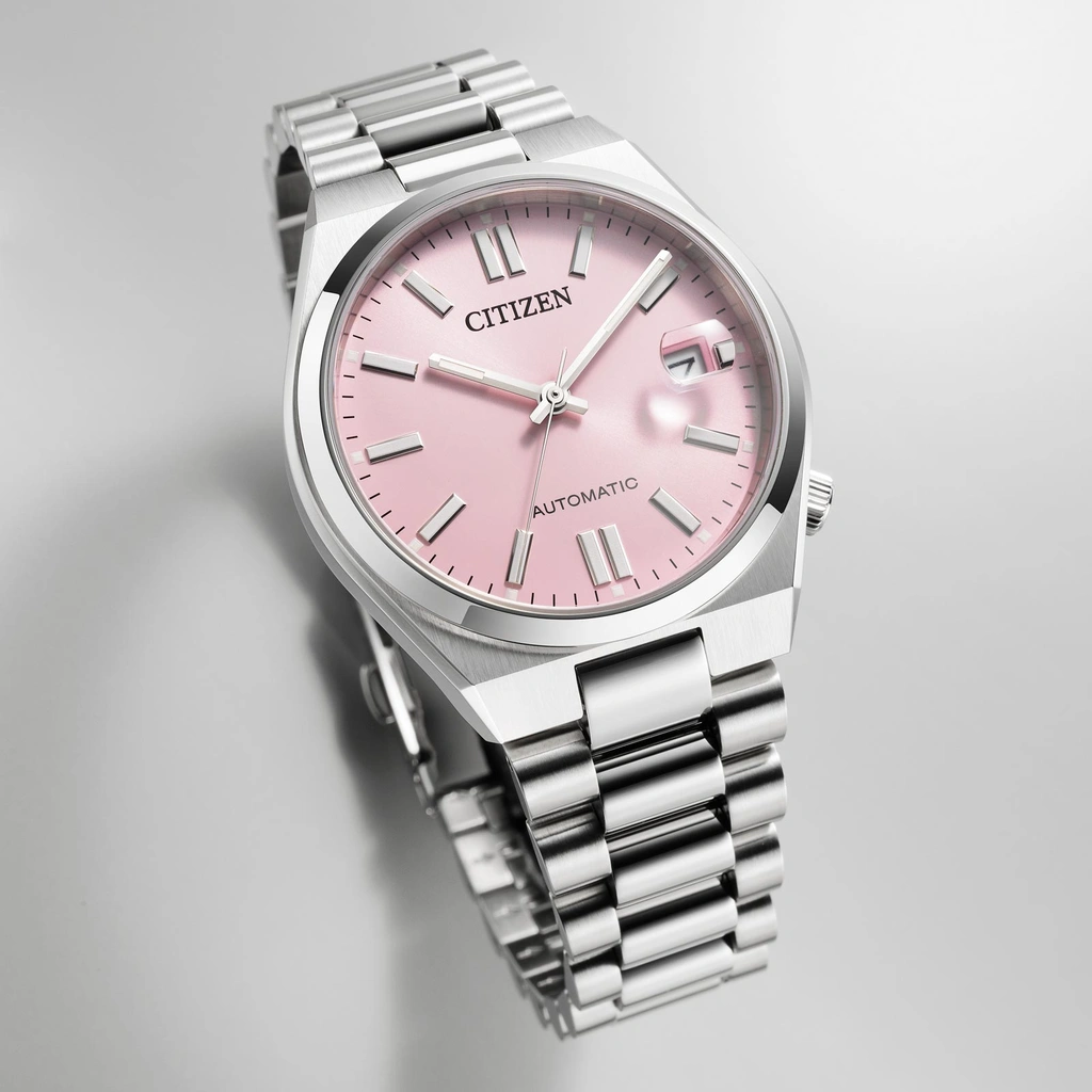 Citizen Tsuyosa automatisk - stål/rosa 37mm NJ0200-50Z