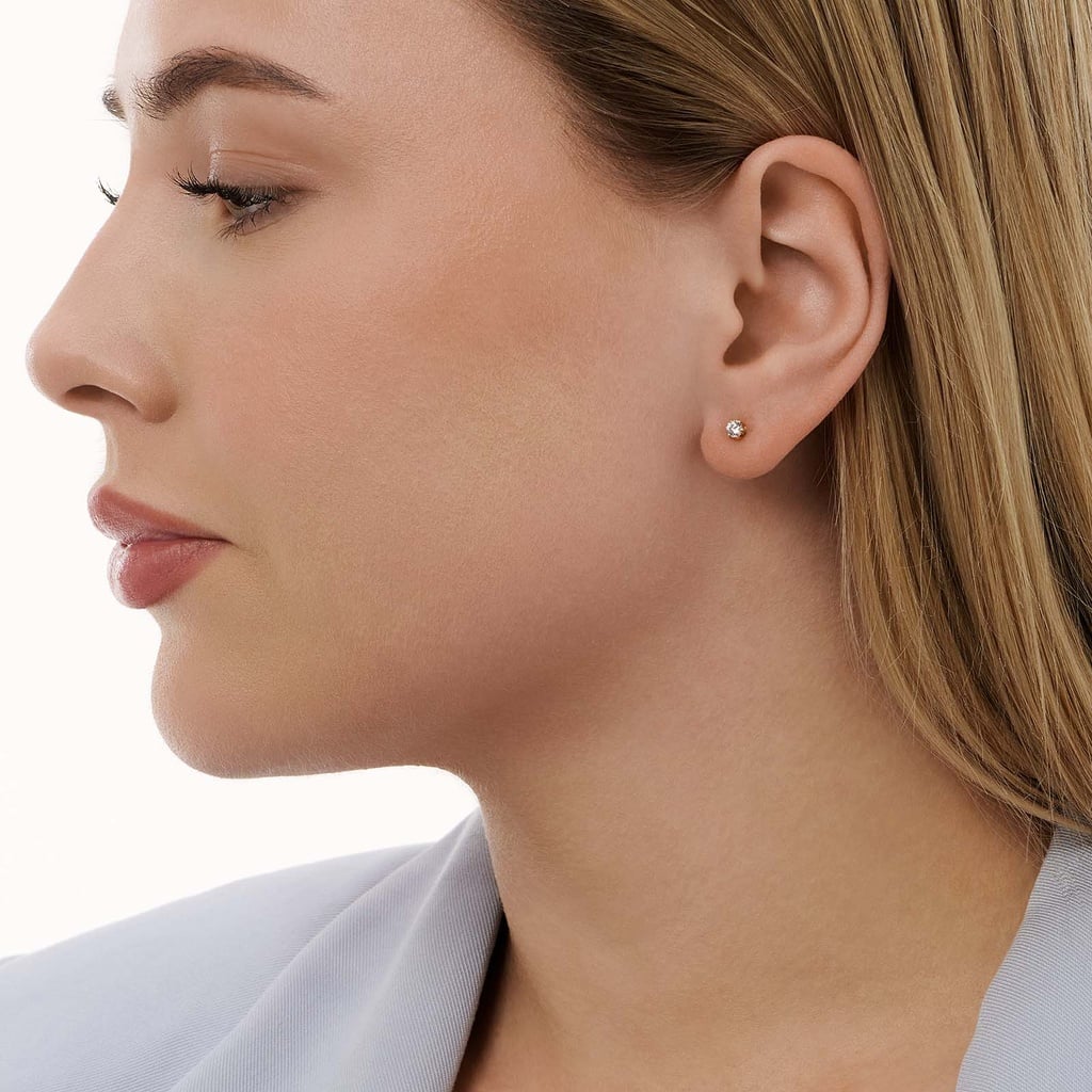 Örhängen studs 18k guld med 0,3 ct labbodlade diamanter