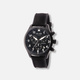 Air Time Chrono, svart, gummiband - 44 mm