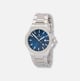 Black Oak Legend herrklocka metallband silver/blå - 42 mm
