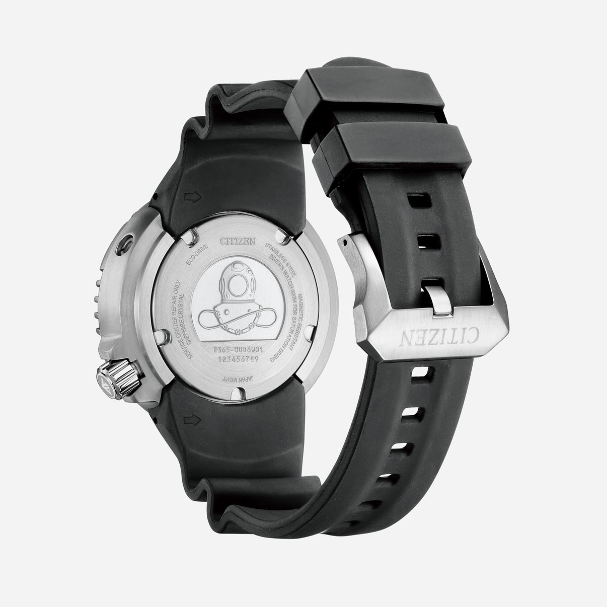 Citizen Promaster Eco-Drive Diver 300m silver/svart - BN1024-01E