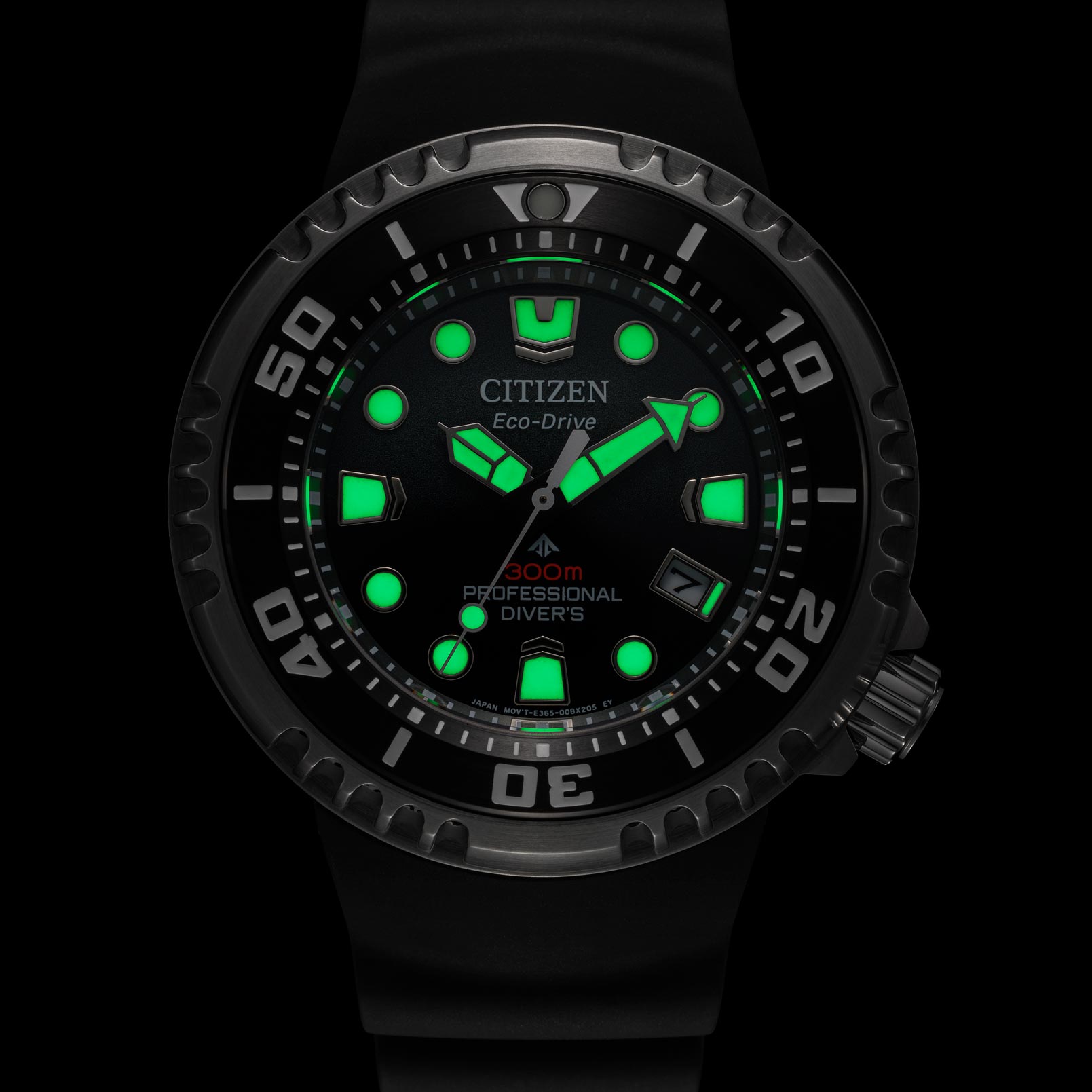 Citizen Promaster Eco-Drive Diver 300m silver/svart - BN1024-01E