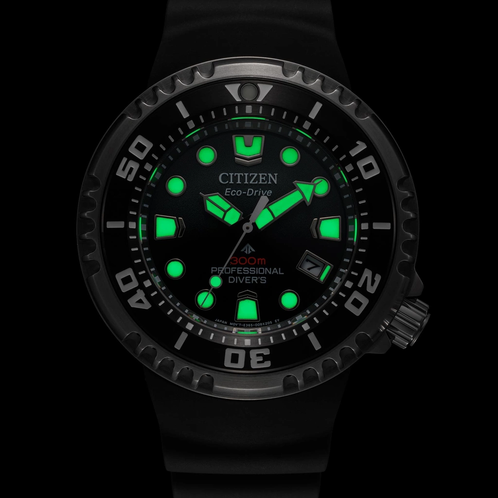 Citizen Promaster Eco-Drive Diver 300m silver/svart - BN1024-01E