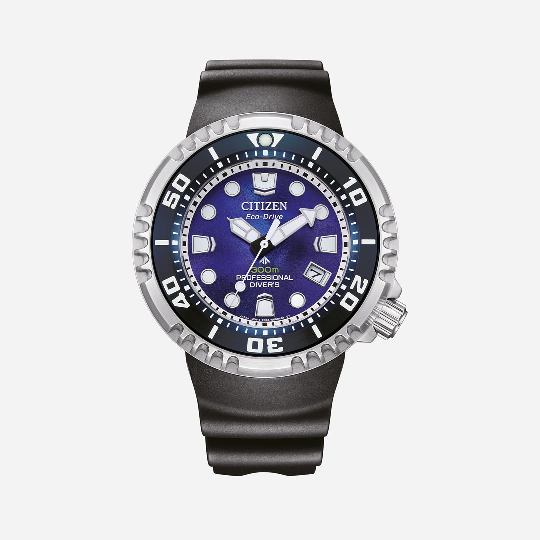 Citizen Promaster Eco-Drive Diver 300m silver/blå - BN1025-08L