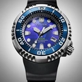 Citizen Promaster Eco-Drive Diver 300m silver/blå - BN1025-08L