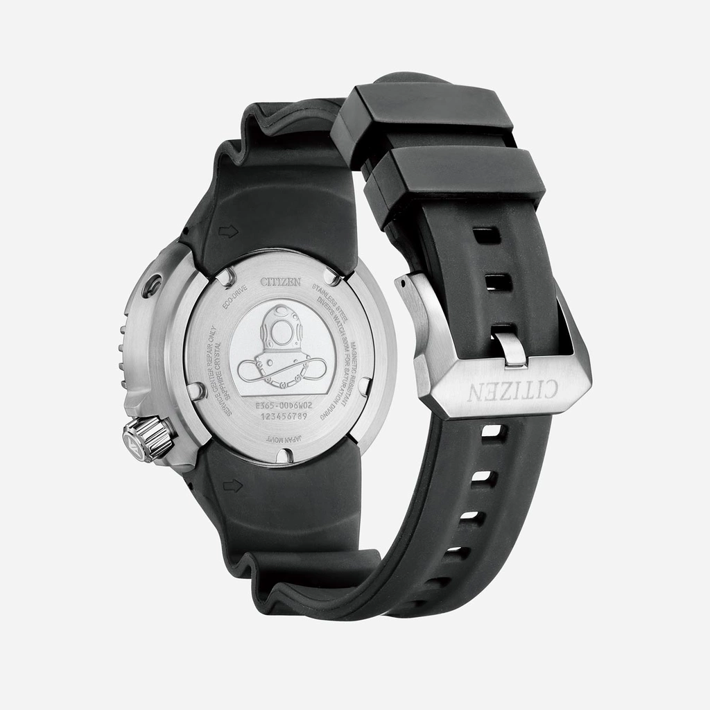 Citizen Promaster Eco-Drive Diver 300m silver/röd - BN1024-01Z