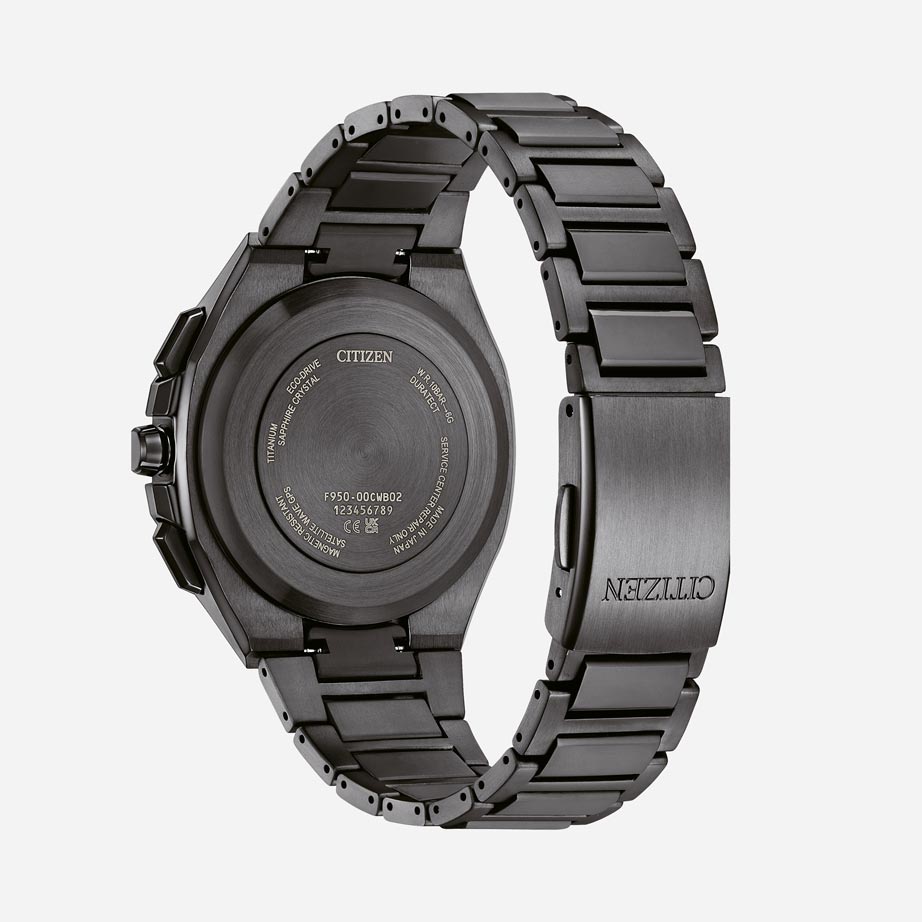Citizen Attesa Spaceship svart - CC4105-69E
