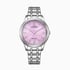 Citizen Elegance Eco-Drive metallband, silver/rosa - EM0411-71X