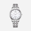 Citizen Elegance Eco-Drive metallband, silver/pärlemor - EM0411-71A