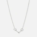 Stålhalsband med tränsbett - 40+5 cm