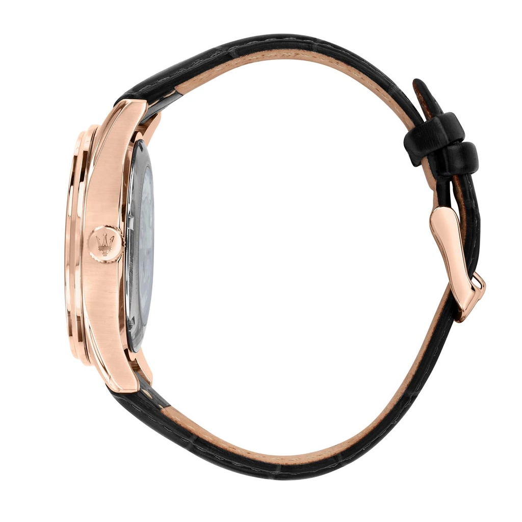 Maserati Sorpasso automatisk läderband svart  - R8821124001