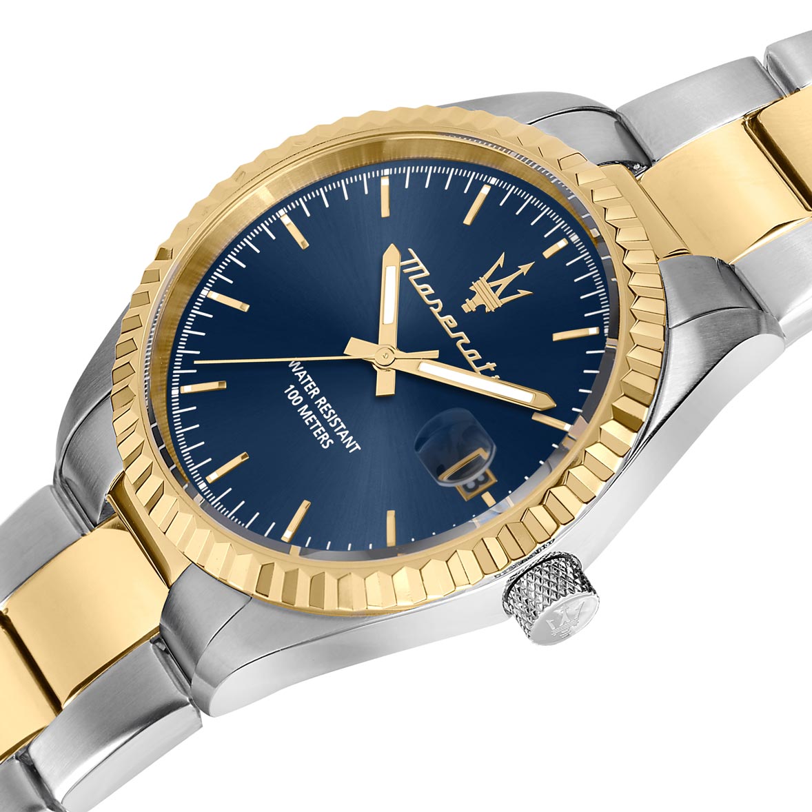 Maserati Competizione metallband blå/bicolor  - R8853100027