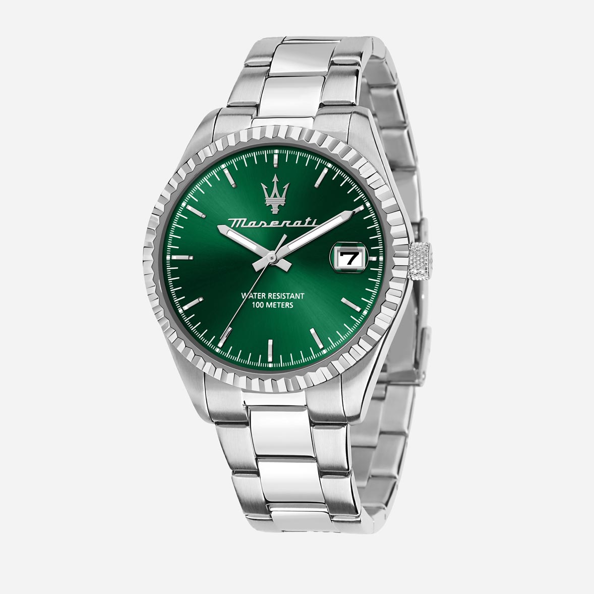 Maserati Competizione metallband grön/stål  - R8853100043