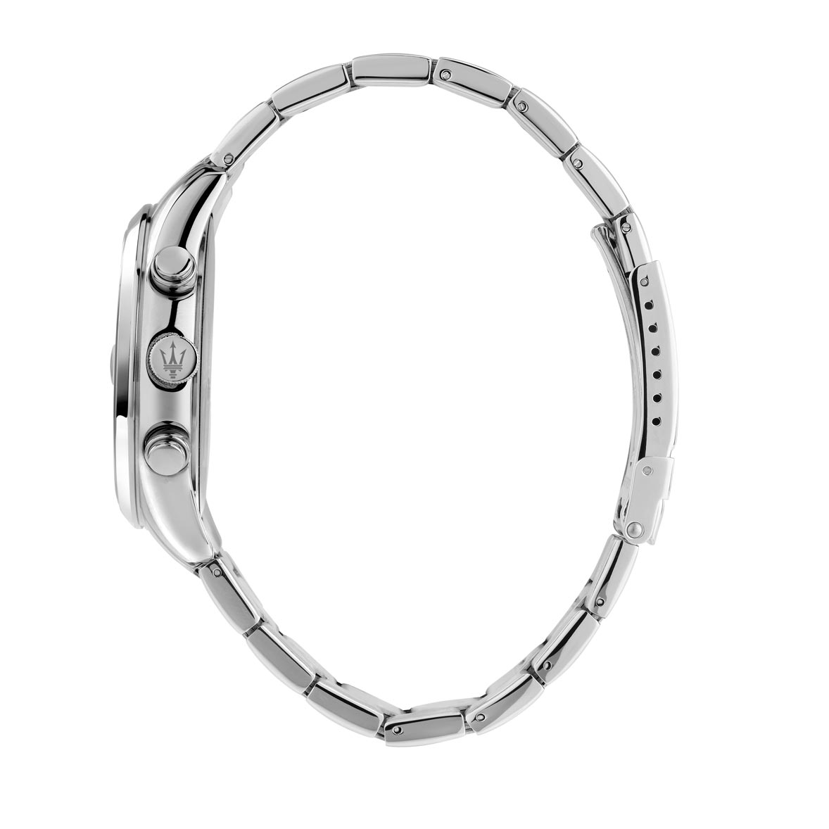 Maserati Attrazione metallband svart/stål  - R8853151010