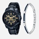 Maserati Successo metallband blå/stål  - R8873621042
