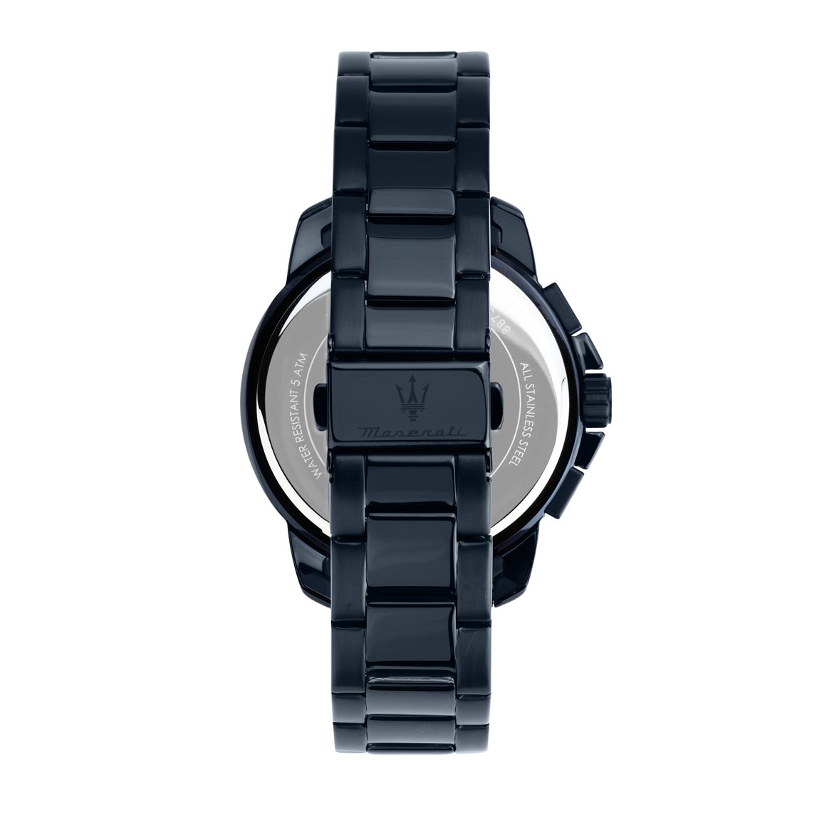 Maserati Successo metallband blå/stål  - R8873621042