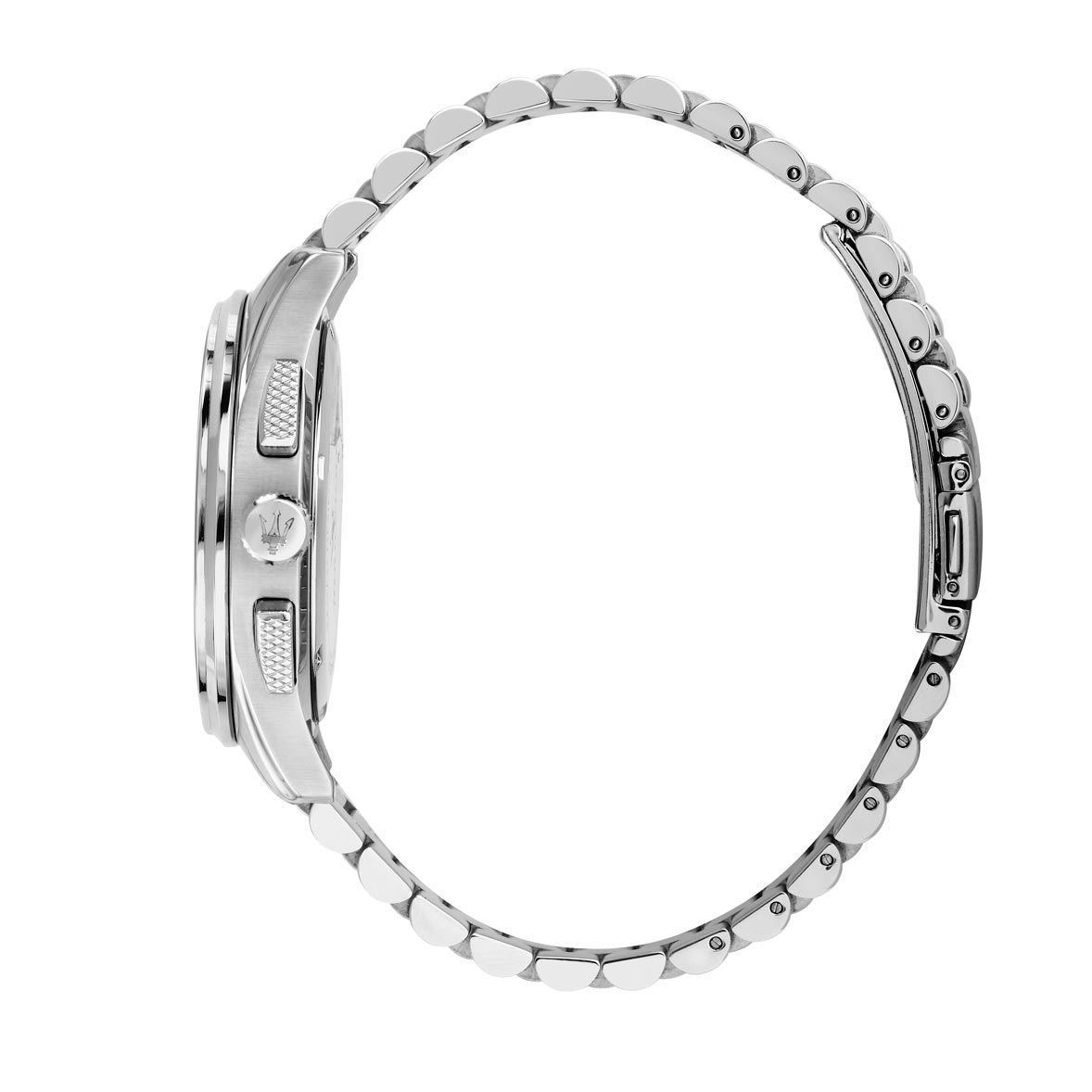 Maserati Sorpasso metallband grön/stål  - R8873624002