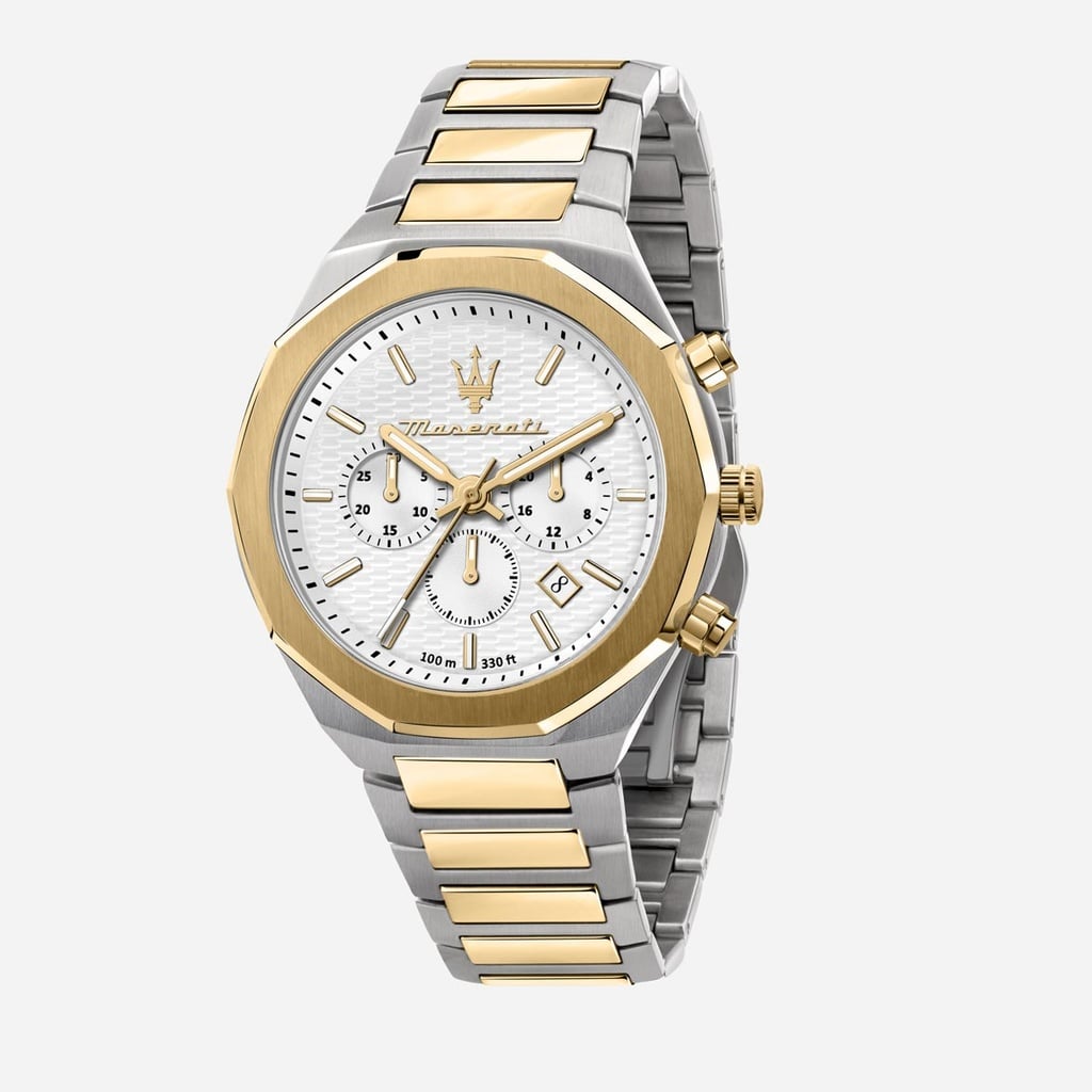 Maserati Stile metallband vit/bicolor - R8873642009