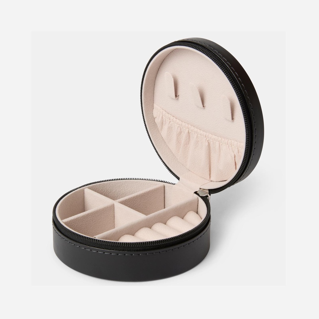 Resesmyckeskrin - svart runt