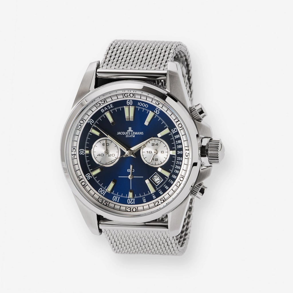 Jacques Lemans Liverpool - extra armband silver/blå