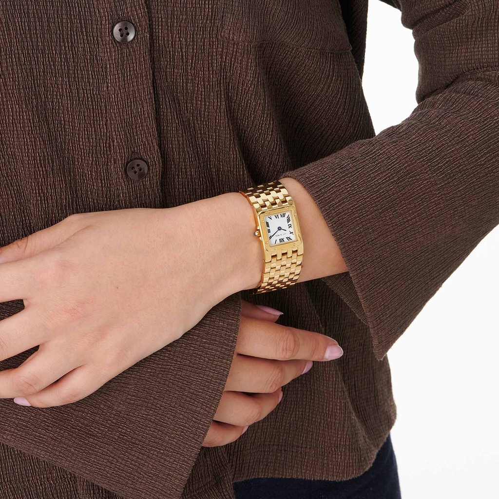 Ivy n Rox Prime damklocka guld, kvadratisk - 22x22 mm