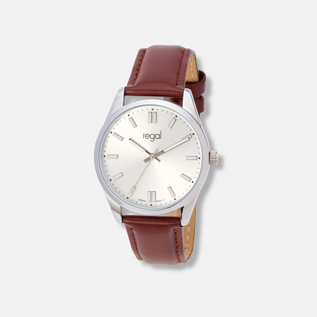 Regal damklocka brun/silver - 36 mm