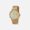 Moretime herrklocka metallband creme/guld - 40 mm