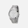 Moretime herrklocka metallband vit/silver - 40 mm