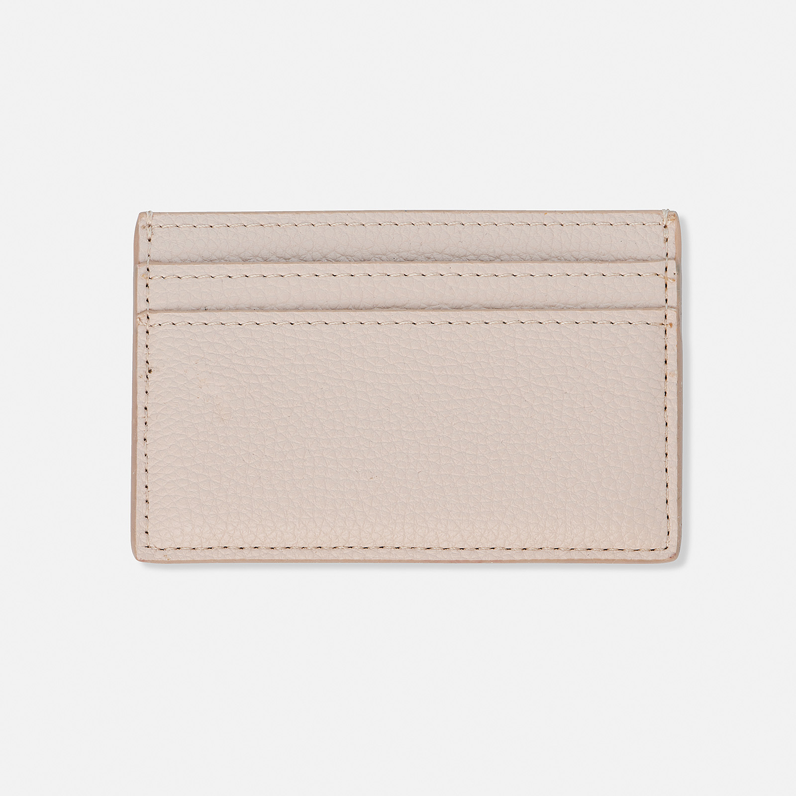 Korthållarer, fem fack - beige konstläder