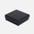 Svart presentask - 8x8 cm