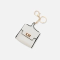Väskaccessoar - vit mini-väska