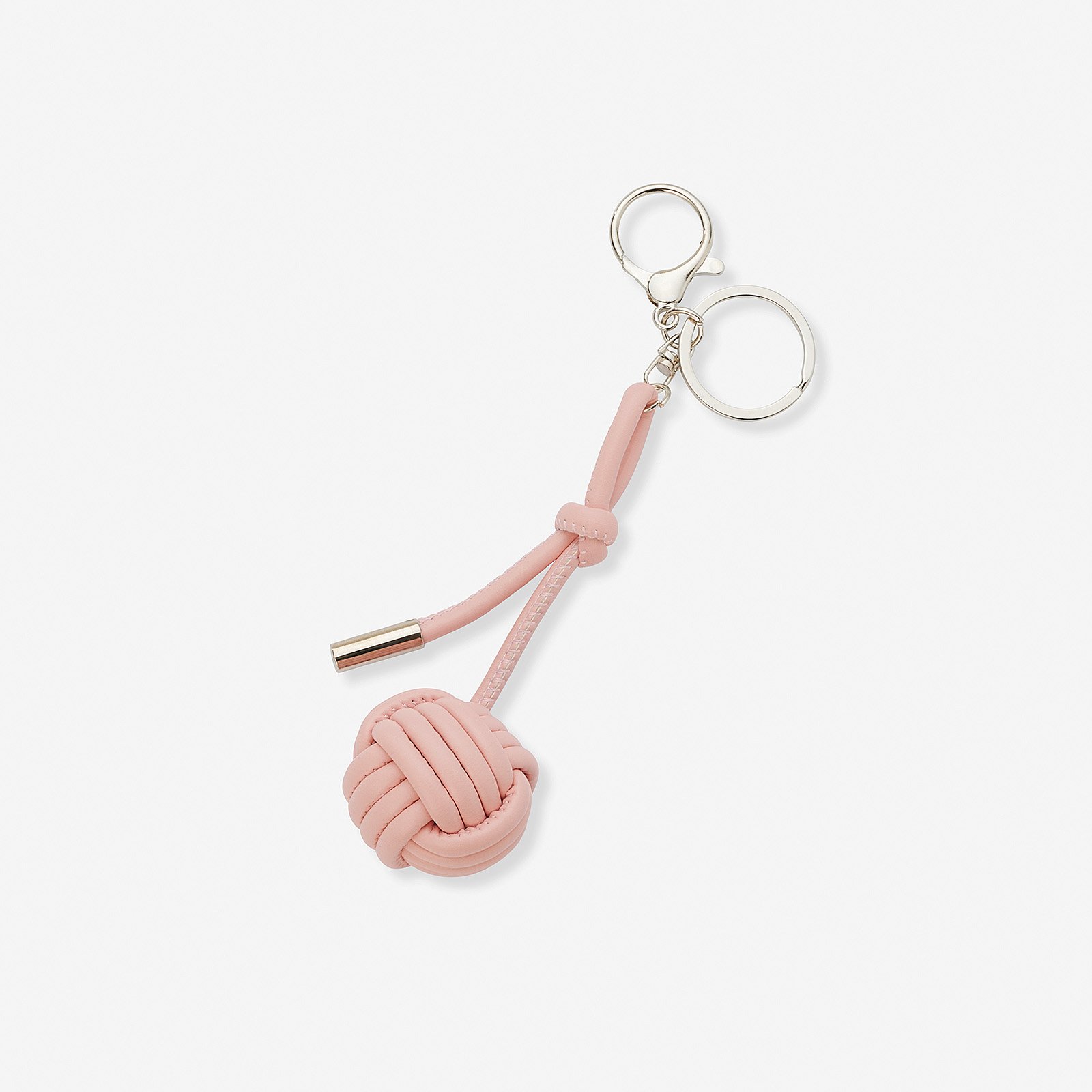 Väskaccessoar - ljusrosa knop