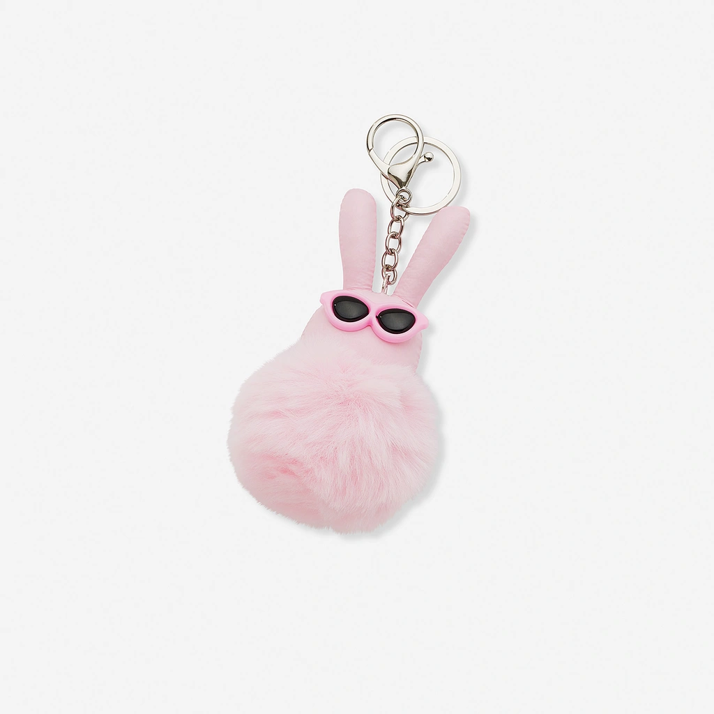 Väskaccessoar - ljusrosa kanin