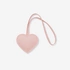 Väskaccessoar - ljusrosa hjärta