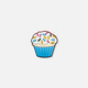 Mobilaccessoar 3D-sticker, cup cake