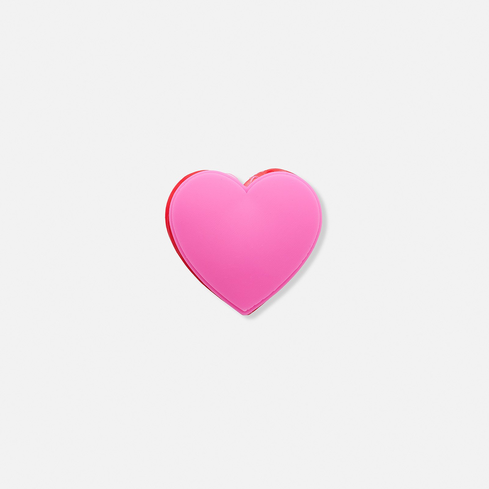 Mobilaccessoar 3D-sticker, rosa hjärta